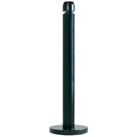 Rubbermaid Cendrier sur base Smockers' Pole, rond, noir