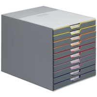 DURABLE Module de classement VARICOLOR 10, avec 10 tiroirs