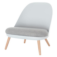 PAPERFLOW Fauteuil visiteur COCOON, blanc