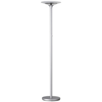 UNiLUX Lampadaire à LED VARIAGLASS, couleur: gris métallisé