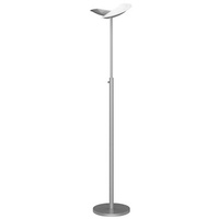 UNiLUX Lampadaire à LED ZELUX, argent