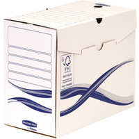 Fellowes Boîte d'archives BANKERS BOX Basic, (L)150 mm, bleu