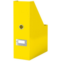 LEITZ Porte-revues Click & Store, A4, carton, jaune