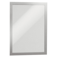 DURABLE Cadre d'affichage magnétique DURAFRAME, A4, argent