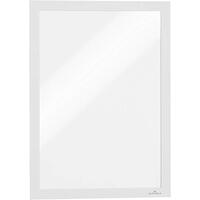 DURABLE Cadre d'affichage magnétique DURAFRAME, A4, blanc