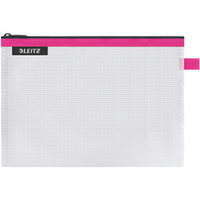 LEITZ Pochette à fermeture zip WOW Traveller, L, fuchsia