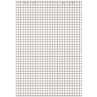 LANDRE bloc paperboard, 20 feuilles, quadrillé, 650 x 980 mm