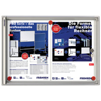 FRANKEN Vitrine d'affichage X-tra!line, 6 x format A4