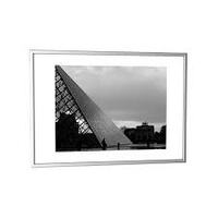 PAPERFLOW Cadre photo en aluminium, (L)400x(H)500 mm, argent