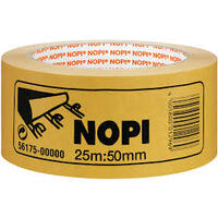 NOPI ruban adhésif double face nopifix en PP, 50 mm x 25 m