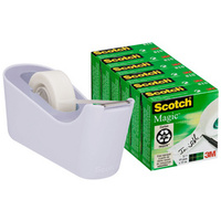 3M Scotch Dévidoir de bureau multipack C18, lavande