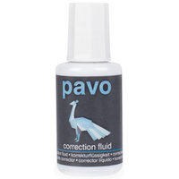 pavo Correcteur liquide, blanc, contenu: 20 ml