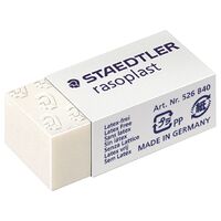 STAEDTLER Gomme plastique rasoplast 526 B40, blanc