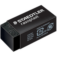 STAEDTLER Gomme plastique rasoplast B40, noir