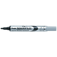 Pentel Marqueur pour tableau blanc MAXIFLO MWL5S, noir