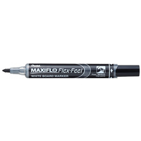 Pentel Marqueur pour tableau blanc MAXIFLO Flex-Feel, noir