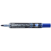 Pentel Marqueur pour tableau blanc MAXIFLO Flex-Feel, bleu