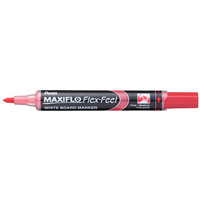 Pentel Marqueur pour tableau blanc MAXIFLO Flex-Feel, rouge