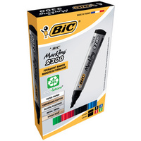 BIC Marqueur permanent 2300 Ecolutions, pointe biseautée,