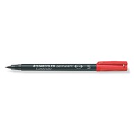 STAEDTLER Marqueur permanent 313S Lumocolor, rouge