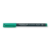 STAEDTLER Marqueur permanent 317M Lumocolor, vert