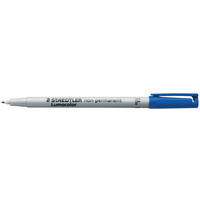 STAEDTLER Marqueur non permanent 316F Lumocolor, bleu