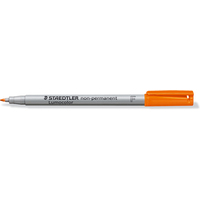 STAEDTLER Marqueur non permanent 316F Lumocolor, orange