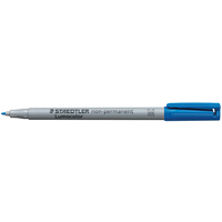 STAEDTLER Marqueur non permanent 315M Lumocolor, bleu