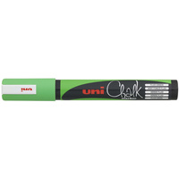 uni-ball Marqueur craie Chalk marker PWE5M, vert fluo