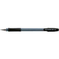 PILOT Stylo à bille BPS-GP, tracé: 0,25 mm (M), noir