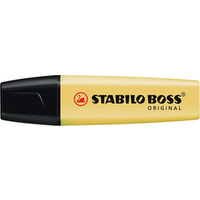 STABILO Surligneur BOSS ORIGINAL Pastel, jaune pastel