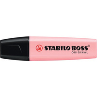 STABILO Surligneur BOSS ORIGINAL Pastel, soupçon de rose