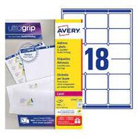 AVERY Etiquette d'adresse, 63,5 x 46,6 mm, blanc