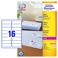 AVERY Zweckform QuickPEEL Etiquette d'adresse, 99,1 x 33,9mm