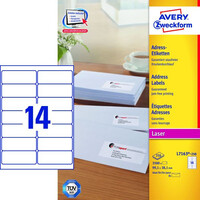 AVERY Zweckform QuickPEEL Etiquette d'adresse, 99,1 x 38,1mm