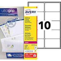 AVERY Etiquette d'adresse, 99,1 x 57 mm, blanc