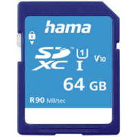 hama Carte mémoire SecureDigital HC, classe 10, 64 GB