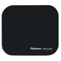 Fellowes Tapis de souris Microban, en néoprène, noir