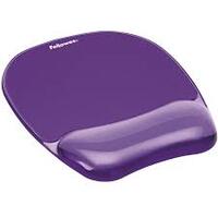 Fellowes repose-poignet avec tapis de souris Crystal Gel