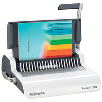 Fellowes Perforelieur plastique Pulsar +300, blanc/argent