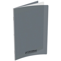 CONQUERANT CLASSIQUE Cahier 240 x 320 mm, séyès, gris