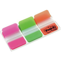 Post-it Marque-pages Index Strong, 25,4 x 38 mm, 3 couleurs