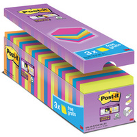 Post-it Bloc-note adhésif Super Sticky Notes, 76 x 76 mm