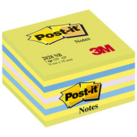 Post-it Bloc-note cube, 76 x 76 mm, assorti Rêve Intense