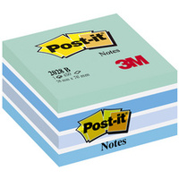 Post-it Bloc-note cube, 76 x 76 mm, assorti Light Relax