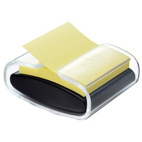 Post-it Distributeur Z-Notes, noir/transparent, équipé