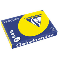 Clairefontaine Papier universel Trophée, A3, jaune fluo