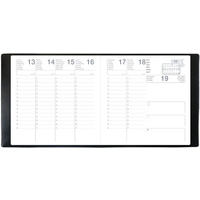 AGENDA QV EXDI ORPHEE 16X16   NOIR  2025