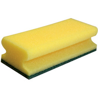 HYGOCLEAN Eponge de nettoyage CLASSIC, 95 x 70 mm, jaune