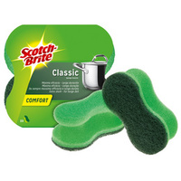 Scotch-Brite Eponge à récurer Classic Comfort, couleur: vert